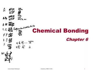 chemical bonding