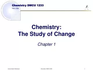 chemistry the study of change