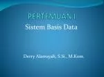 PERTEMUAN I - slide 1