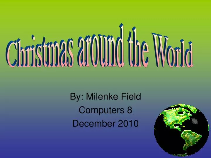 by milenke field computers 8 december 2010