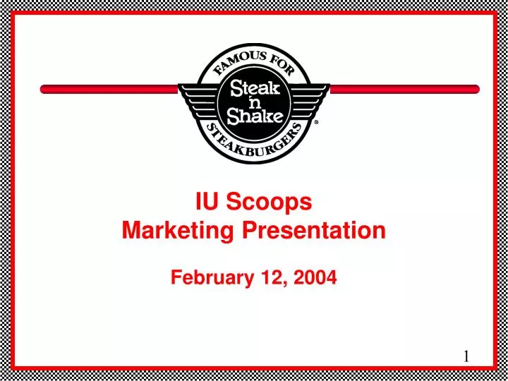 iu scoops marketing presentation february 12 2004