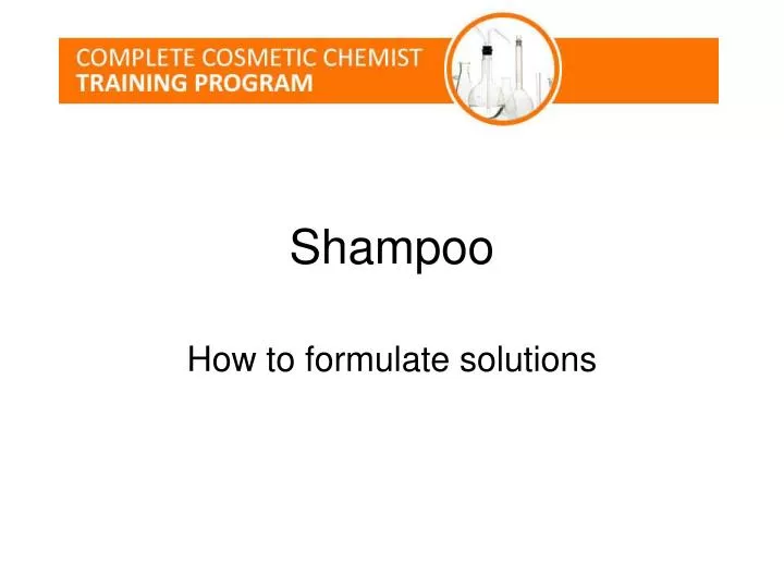 how to formulate solutions