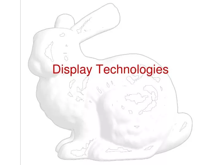 display technologies