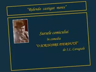 ridendo castigat mores