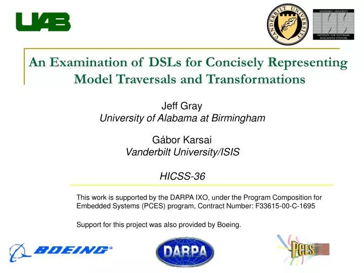 an examination of dsls for concisely representing model traversals and transformations