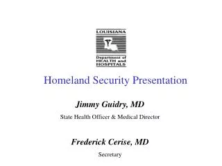 Homeland Security Presentation