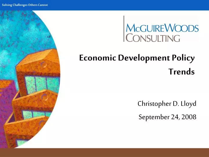 economic development policy trends