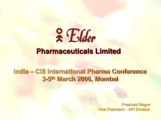 Pharmaceuticals Limited