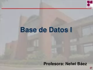base de datos i