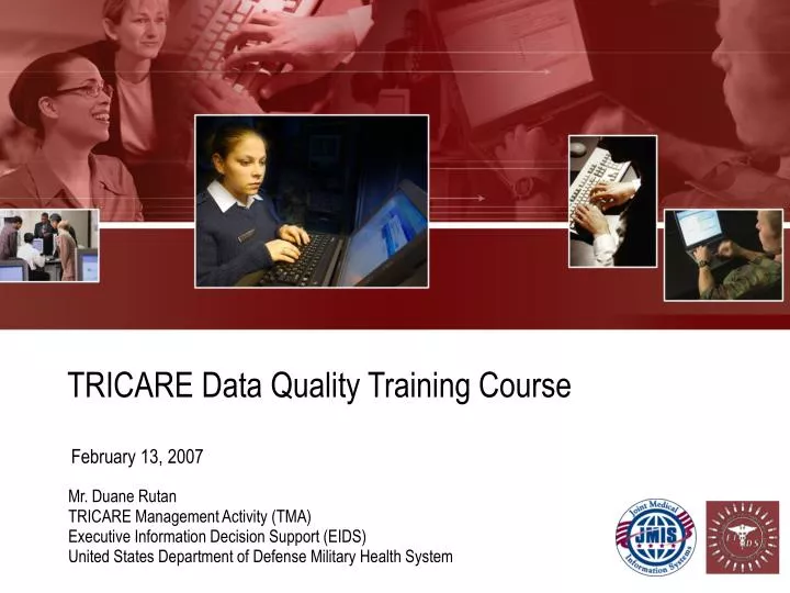 tricare data quality training course