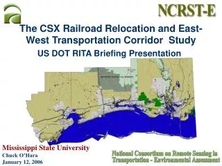 The CSX Railroad Relocation and East-West Transportation Corridor Study