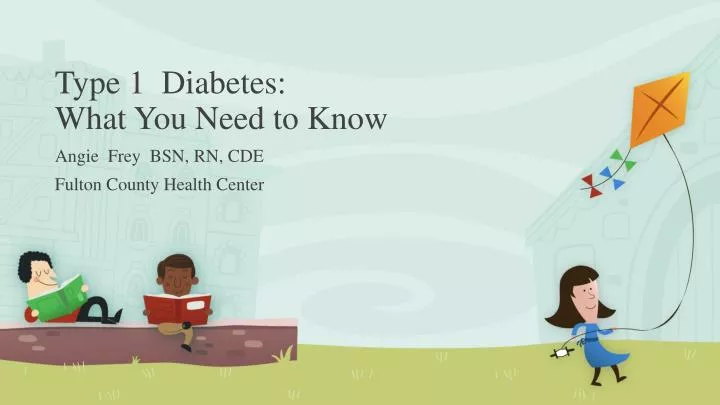 type 1 diabetes what you need to know
