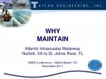 WHY MAINTAIN - slide 1