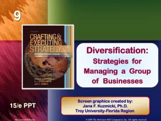 Diversification: Strategies for Managing a Group of Businesses