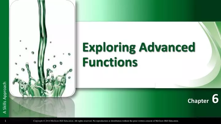 exploring advanced functions