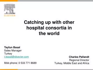 Charles Pallandt Regional Director Turkey, Middle East and Africa