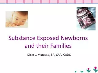 Substance Exposed Newborns and their Families