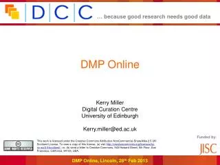 DMP Online