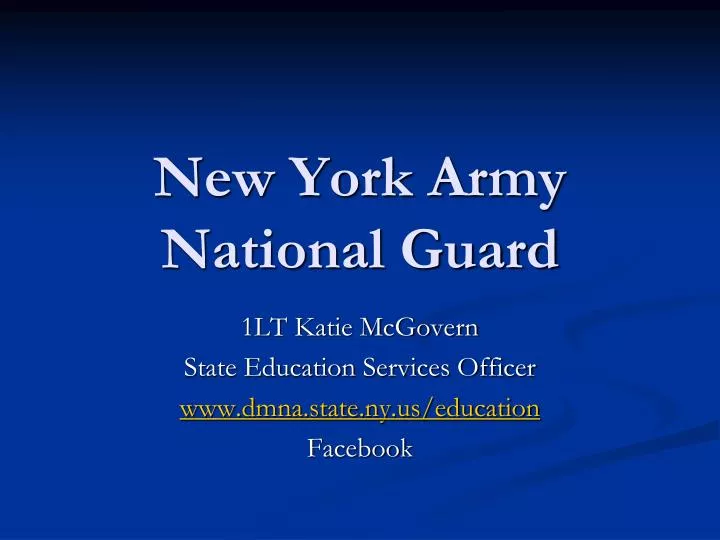 new york army national guard