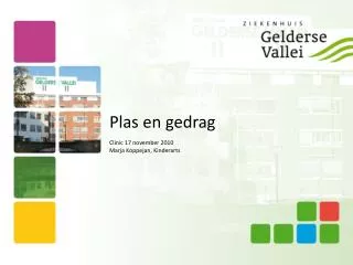 plas en gedrag
