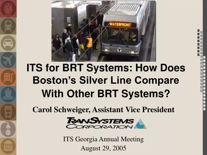 its for brt systems how does boston s silver line compare with other brt systems