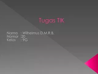 tugas tik