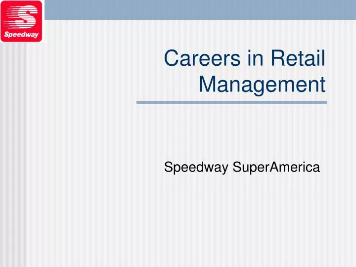careers in retail management