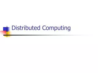 Distributed Computing