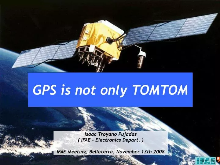 gps is not only tomtom
