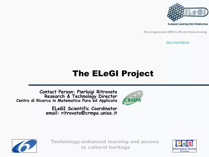the elegi project