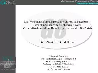 dipl wirt inf olaf hahnl