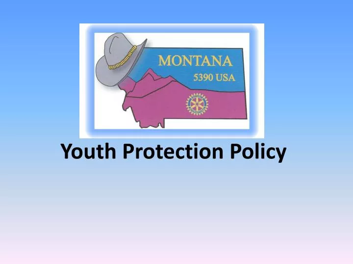 youth protection policy