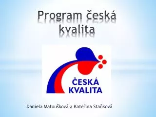 program esk kvalita