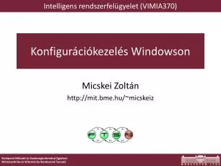 konfigur ci kezel s windowson