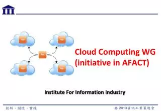 Cloud Computing WG (initiative in AFACT)