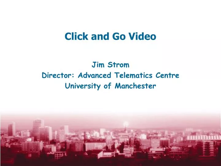 click and go video