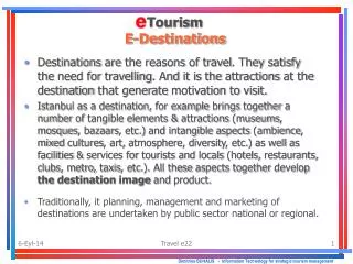 Dimitrios BUHALIS - Information Technology for strategic tourism management
