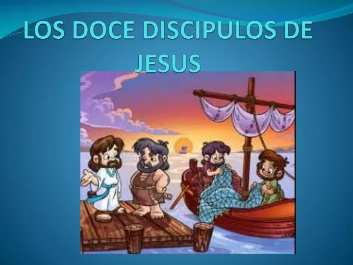 los doce discipulos de jesus