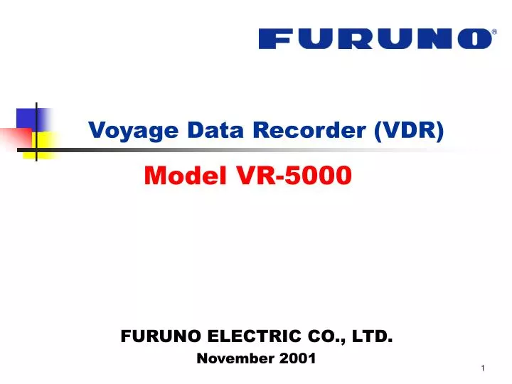 voyage data recorder vdr