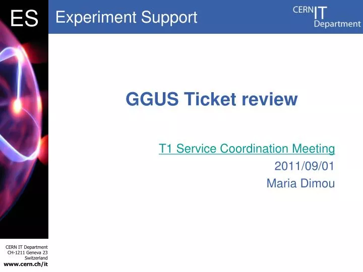 ggus ticket review