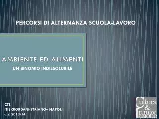 ambiente ed alimenti