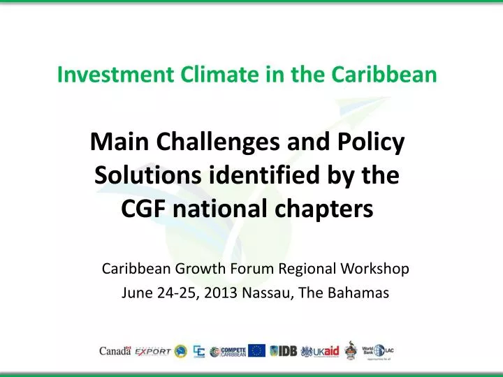 investment climate in the caribbean