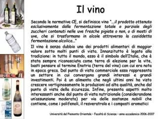 il vino