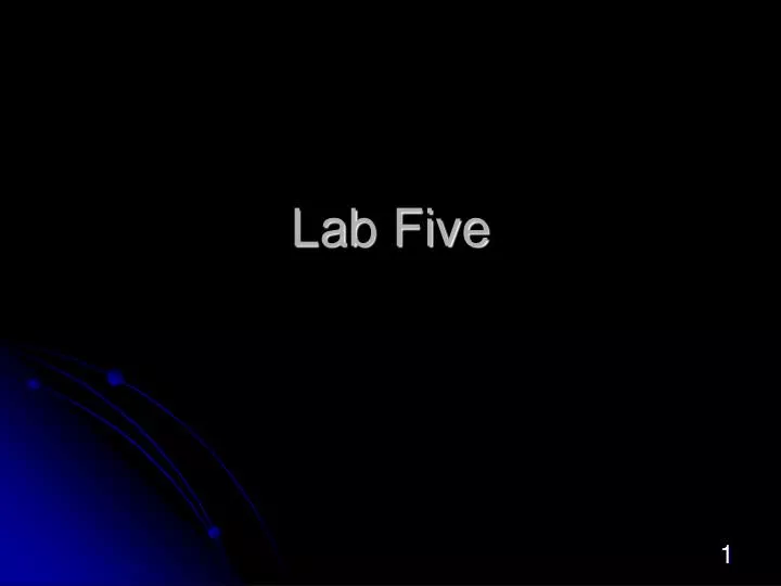 lab five