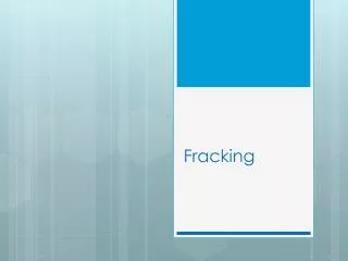 Fracking