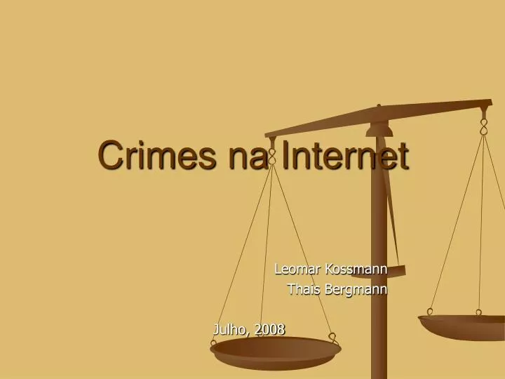 crimes na internet