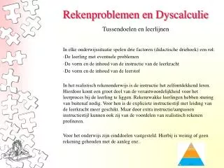 rekenproblemen en dyscalculie