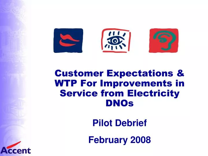 customer expectations wtp for improvements in service from electricity dnos