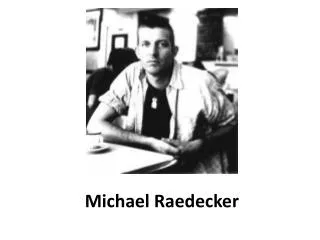 Michael Raedecker