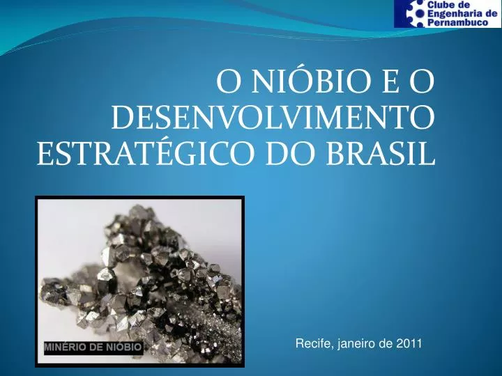 o ni bio e o desenvolvimento estrat gico do brasil